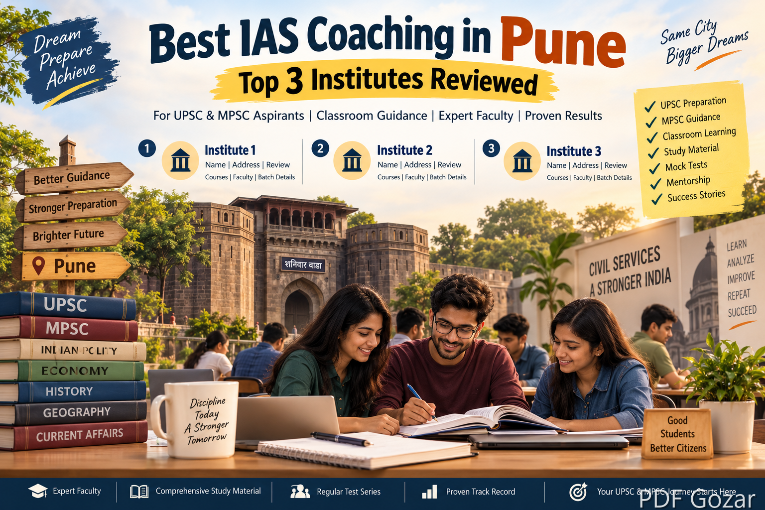 Best IAS Coaching in Pune: Top 3 Institutes Reviewed