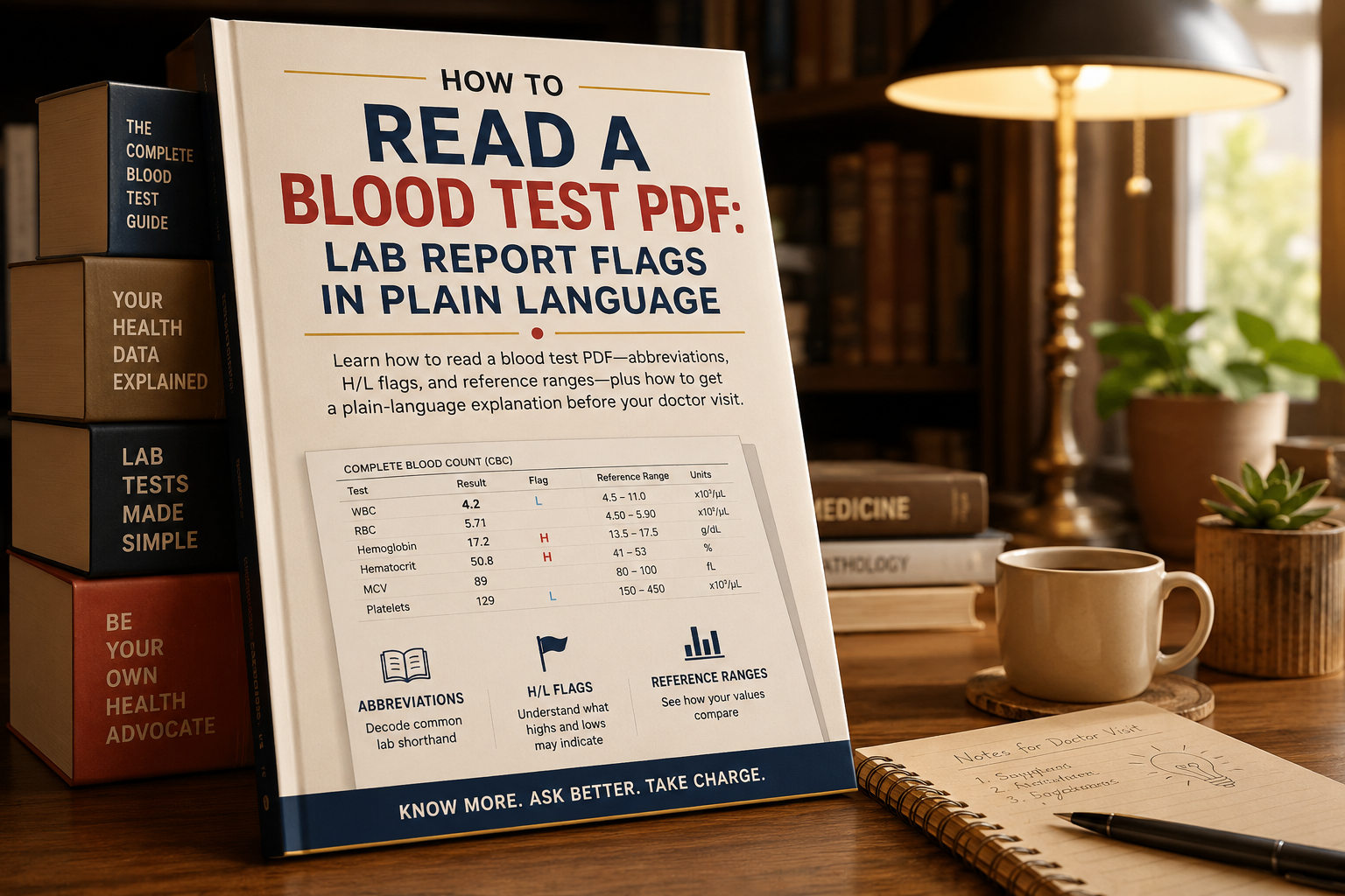 How to Read a Blood Test PDF: Lab Report Flags in Plain Language