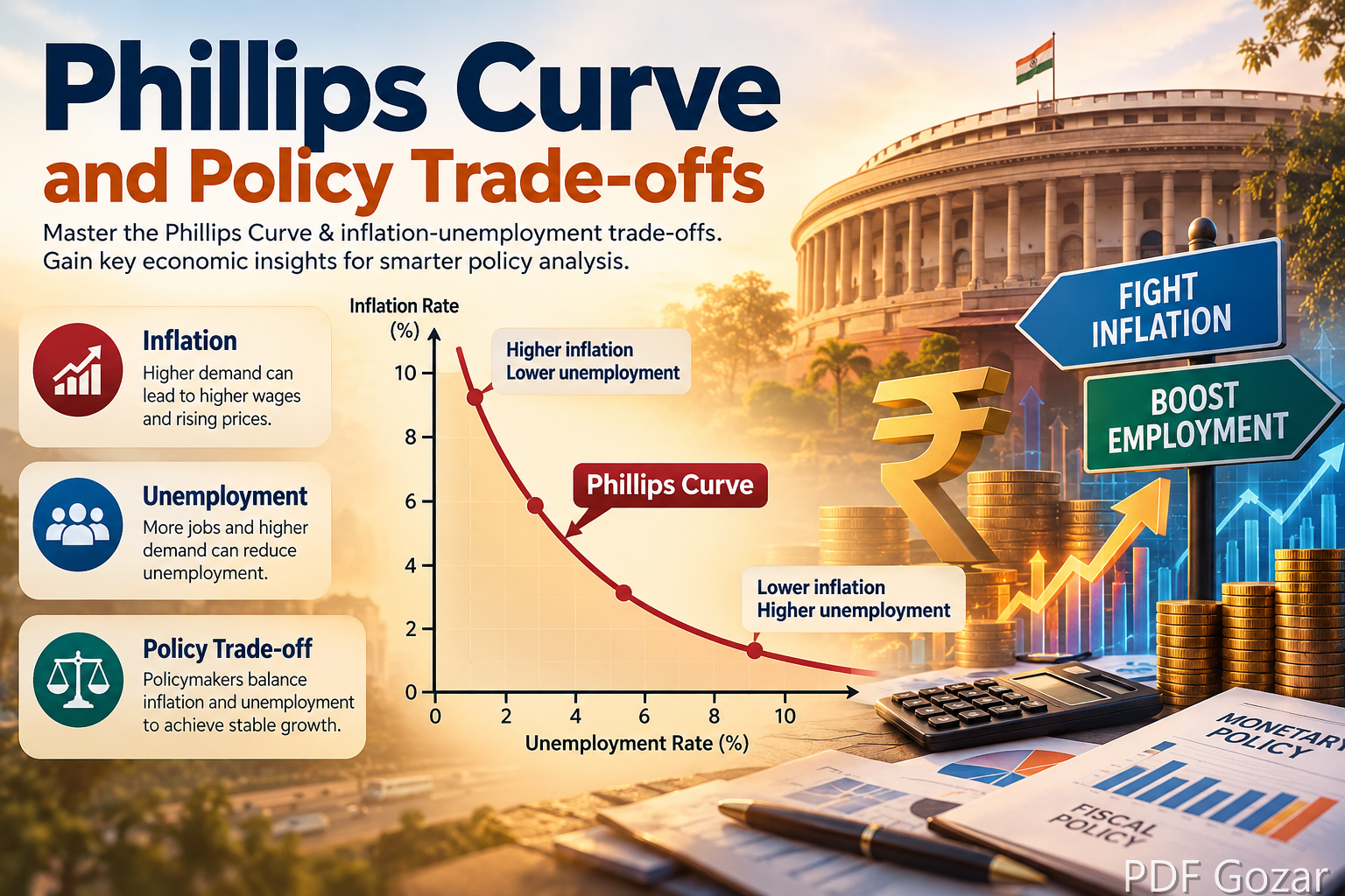 Phillips Curve and Policy Trade-offs