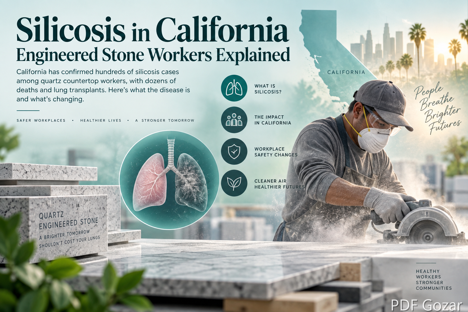 Silicosis in California Engineered Stone Workers Explained