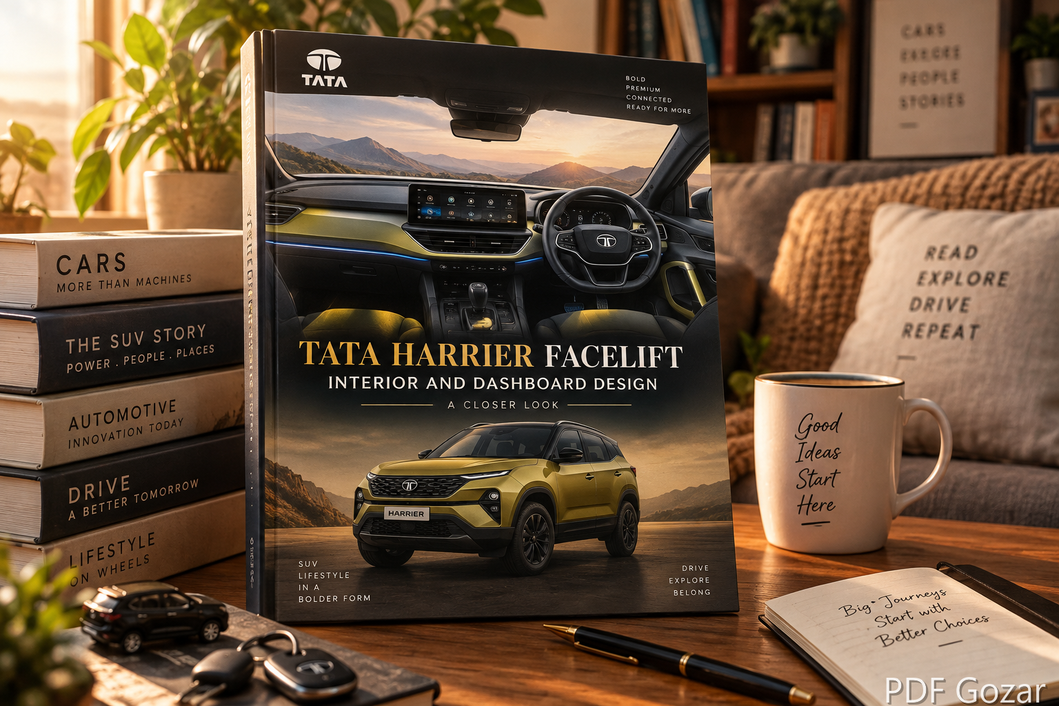 Tata Harrier Facelift Interior and Dashboard Design