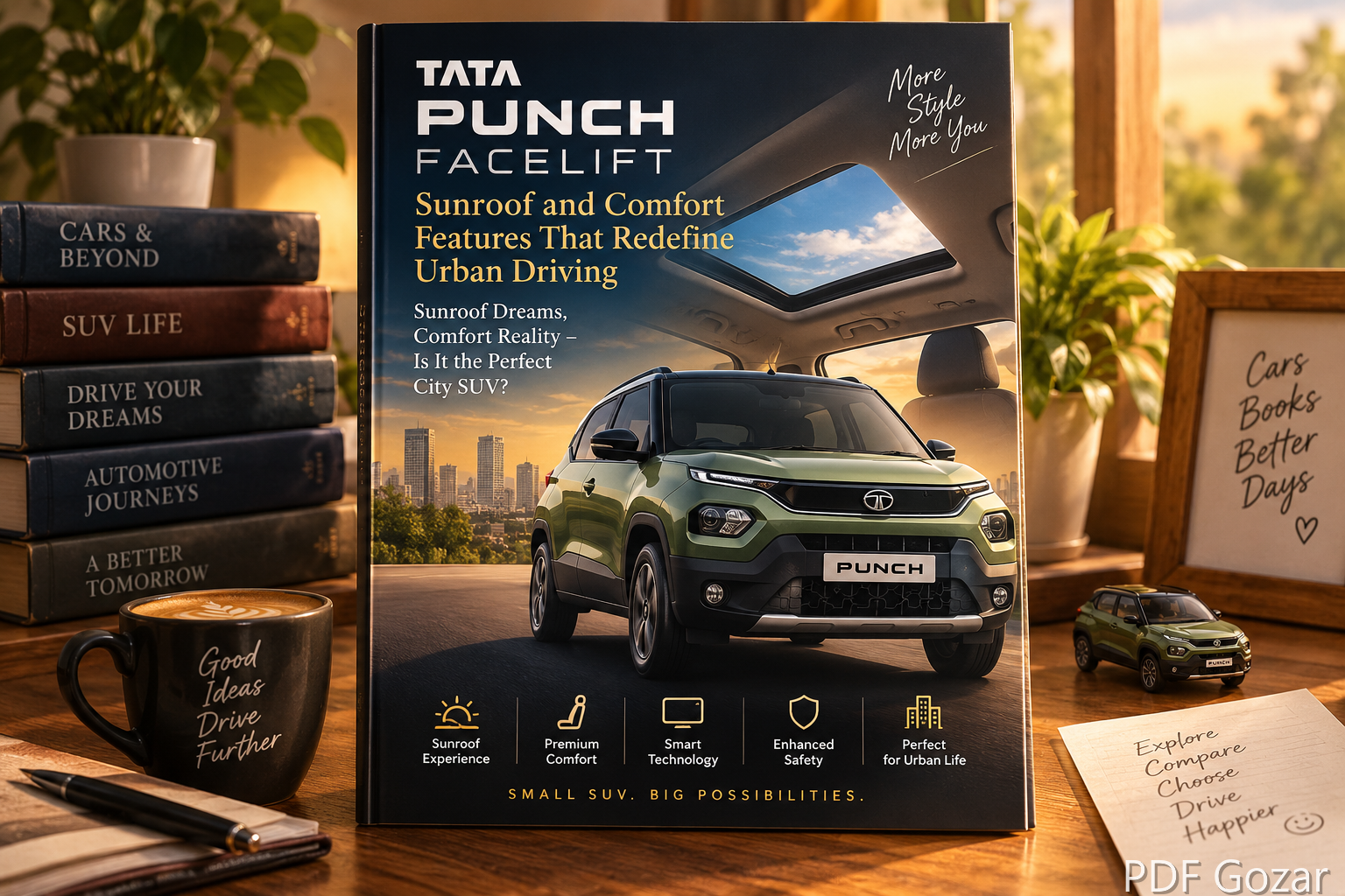 Tata Punch Facelift Sunroof and Comfort Features