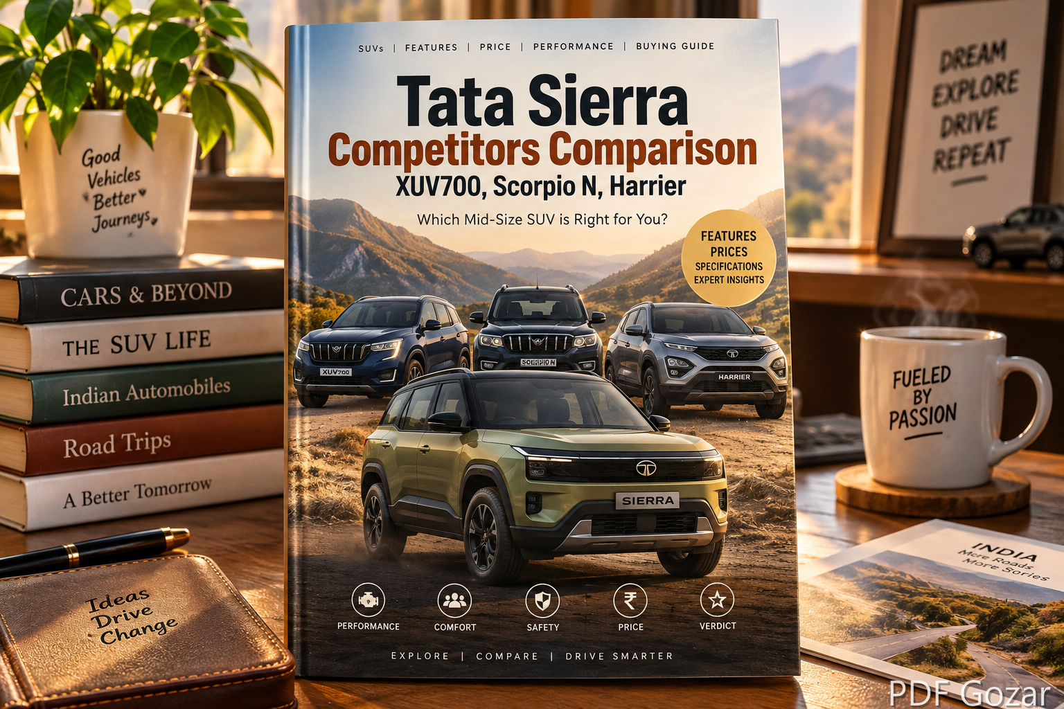 Tata Sierra Competitors Comparison: XUV700, Scorpio N, Harrier