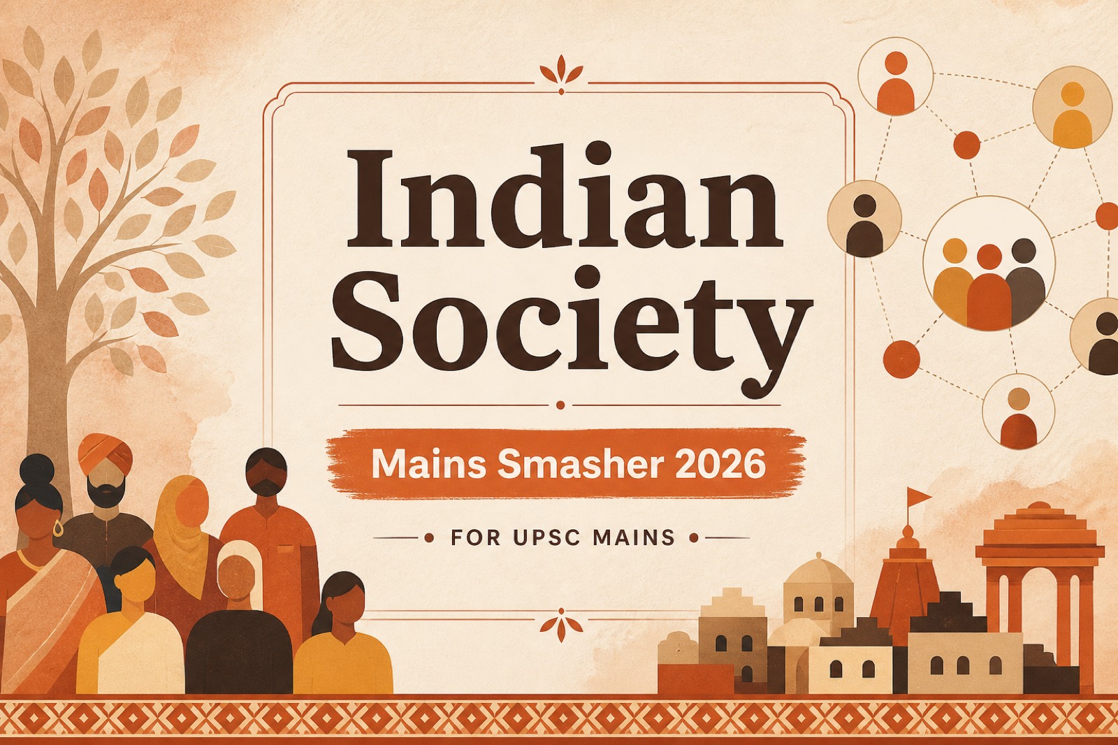 Vajiram & Ravi Mains Smasher Indian Society 2026 PDF