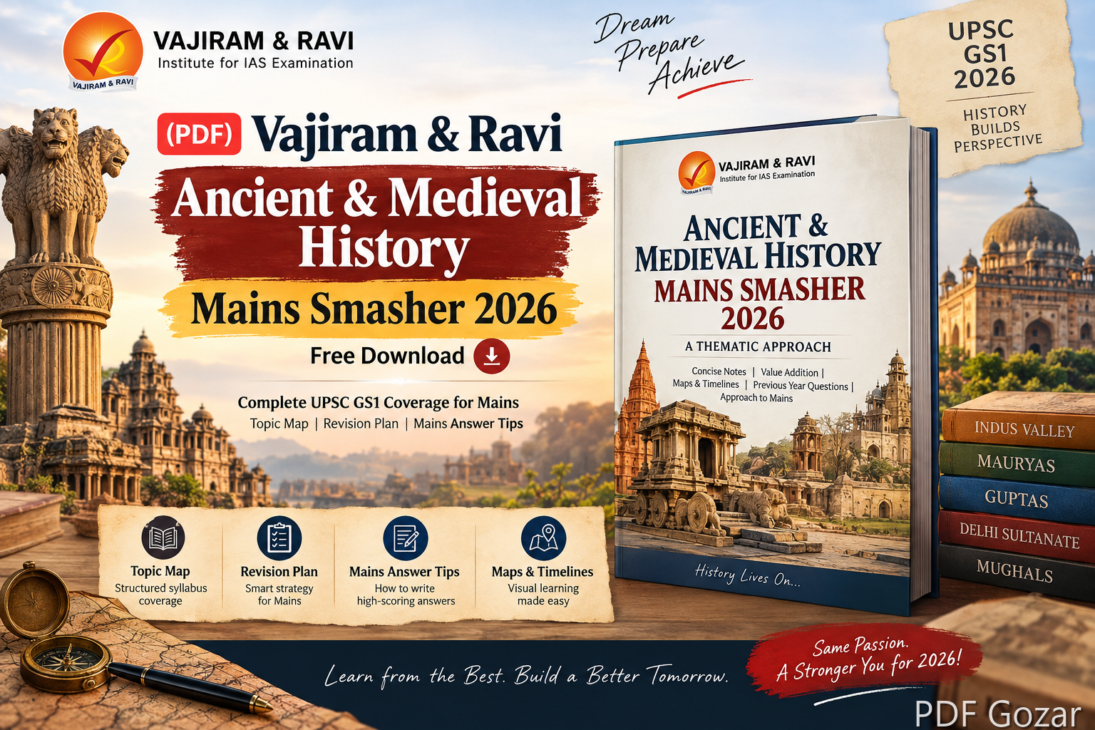 (PDF) Vajiram & Ravi Ancient & Medieval History Mains Smasher 2026 Free Download