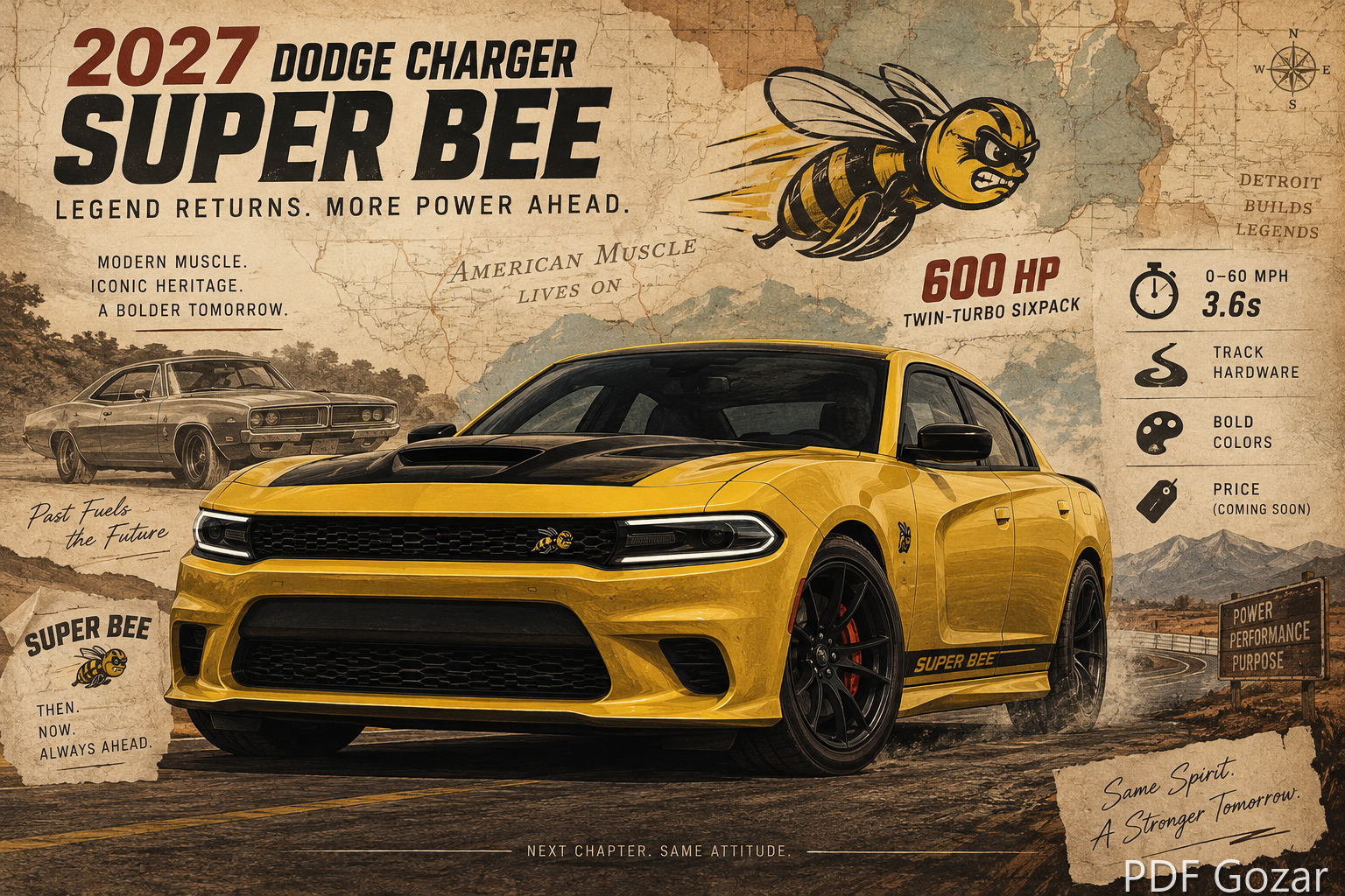 2027 Dodge Charger Super Bee: 600 HP Launch Edition Specs, Price & What’s New