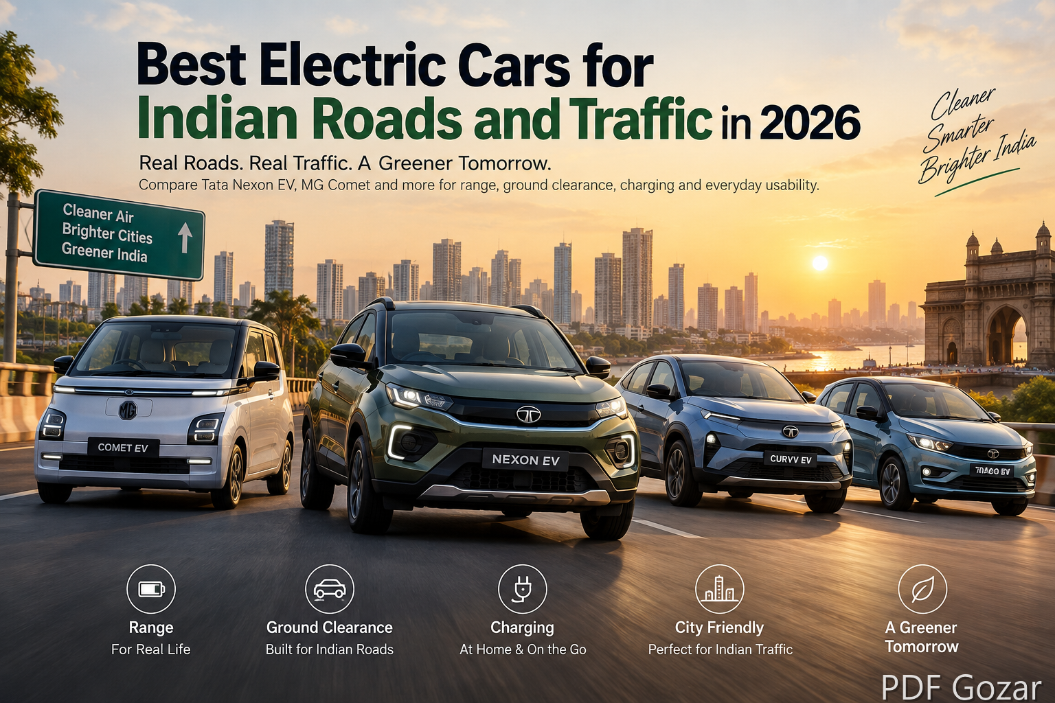 Best Electric Cars for Indian Roads and Traffic in 2026