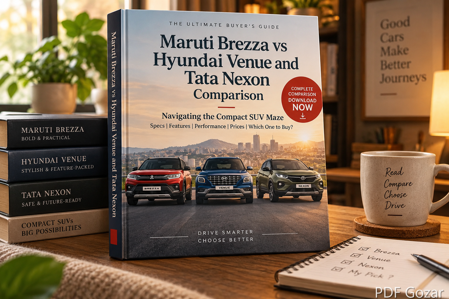 Maruti Brezza vs Hyundai Venue and Tata Nexon Comparison