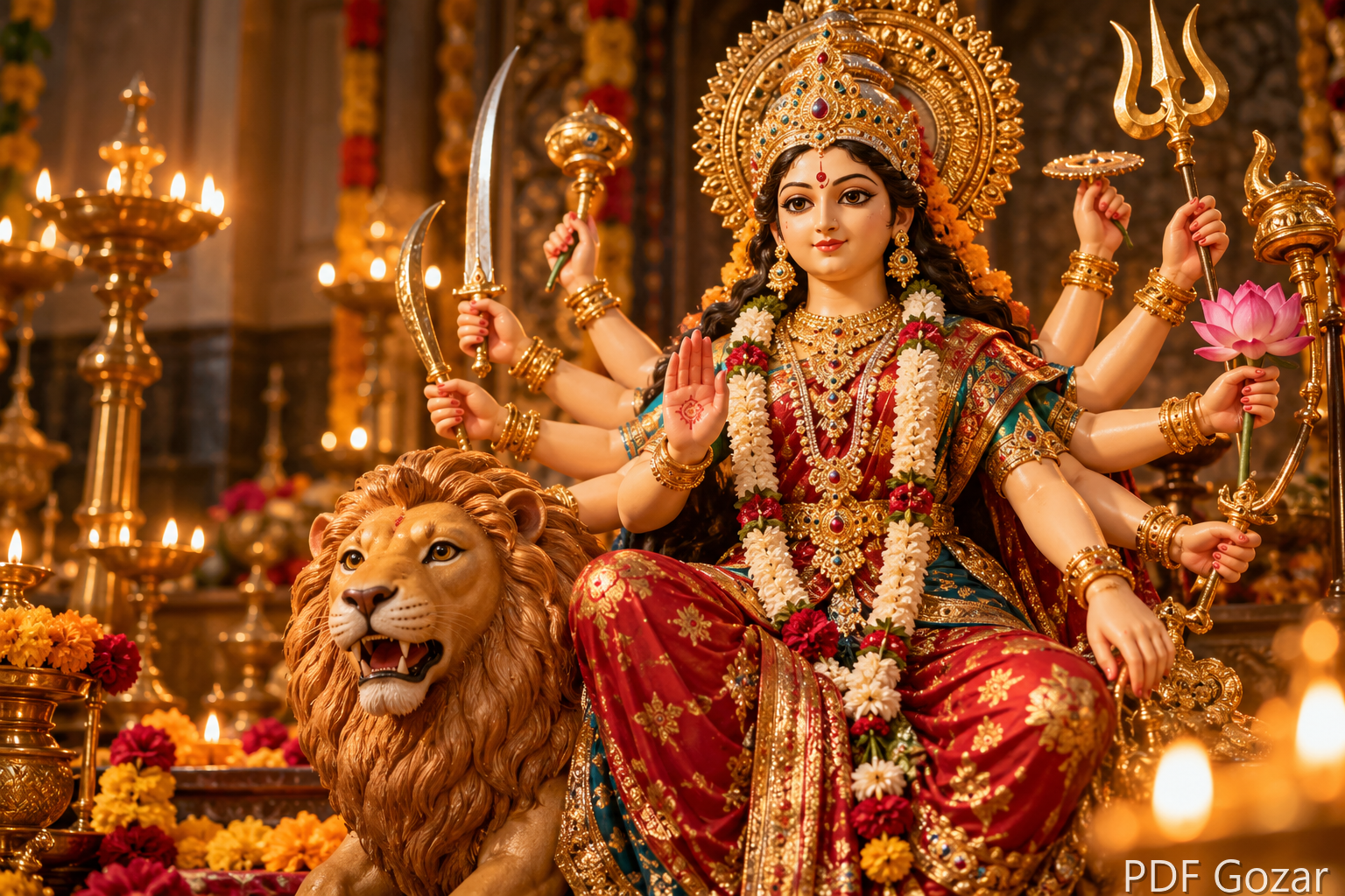(PDF) दुर्गा चालीसा हिंदी | Durga Chalisa pdf hindi