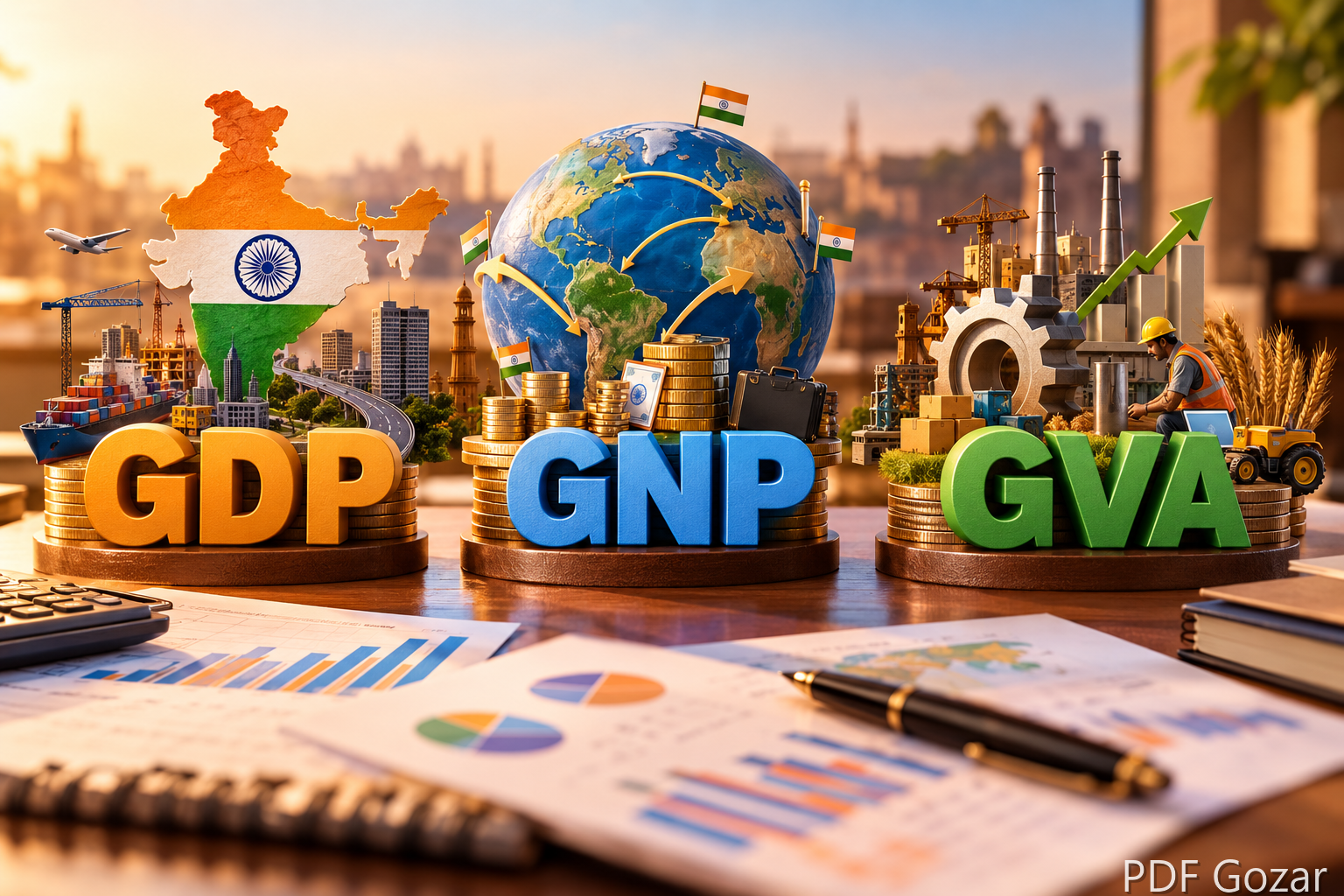 GDP vs GNP vs GVA: Conceptual Differences and UPSC Relevance