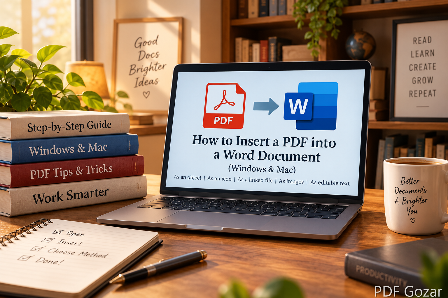 How to Insert a PDF into a Word Document (Windows & Mac)