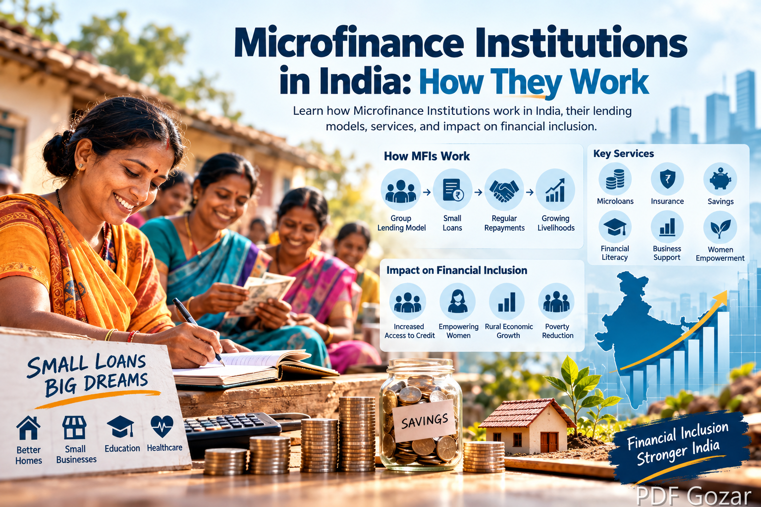 Microfinance Institutions in India: How They Work
