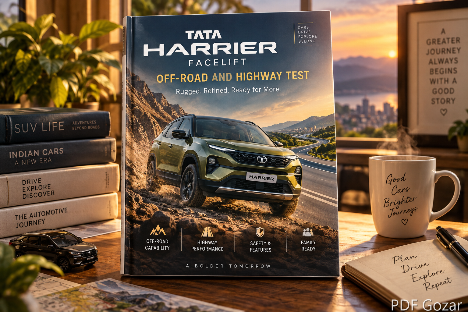 Tata Harrier Facelift Off-road and Highway Test