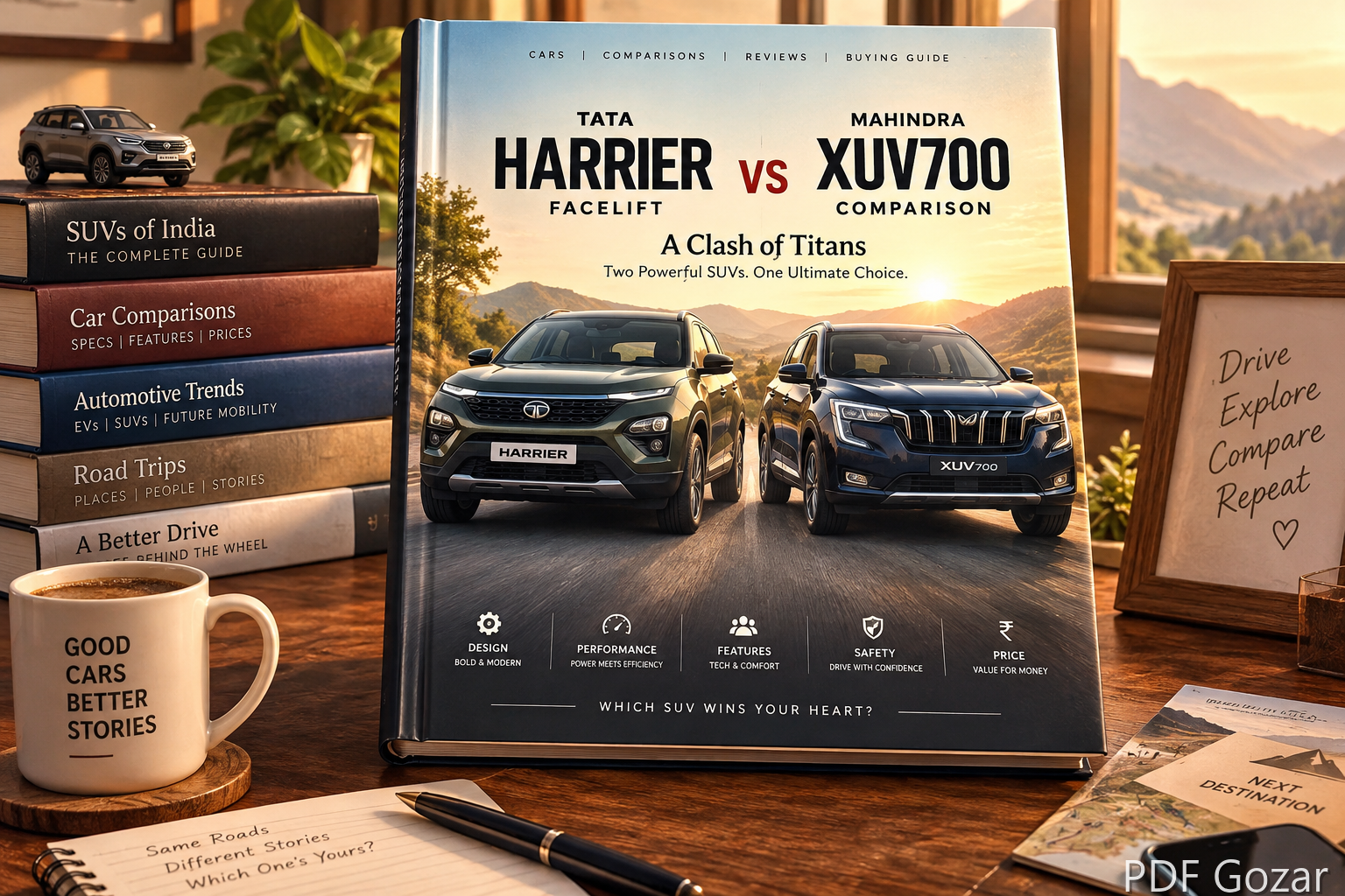 Tata Harrier Facelift vs Mahindra XUV700 Comparison