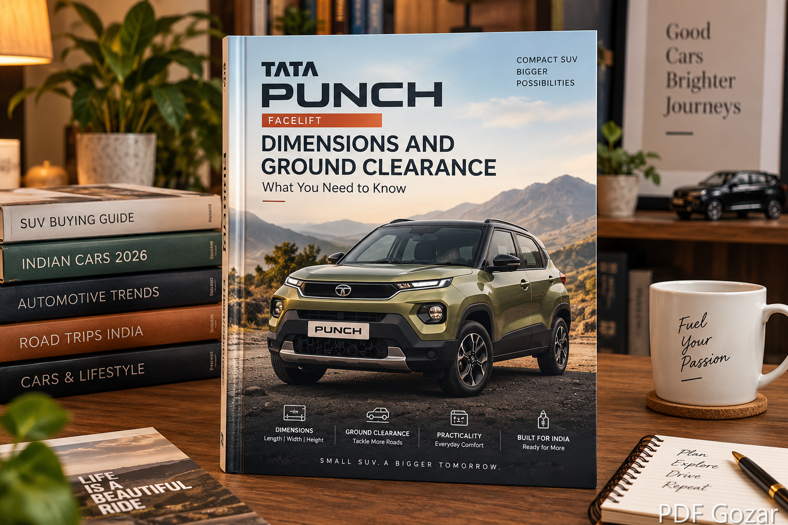 Tata Punch Facelift Dimensions and Ground Clearance