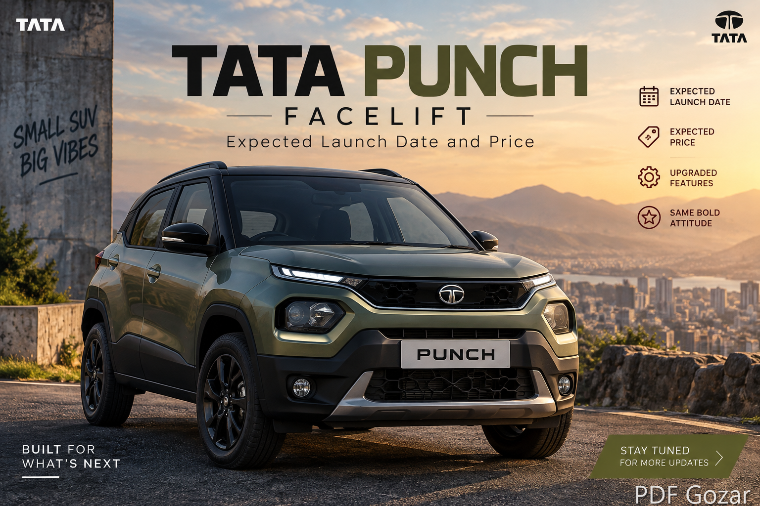 Tata Punch facelift expected launch date and price