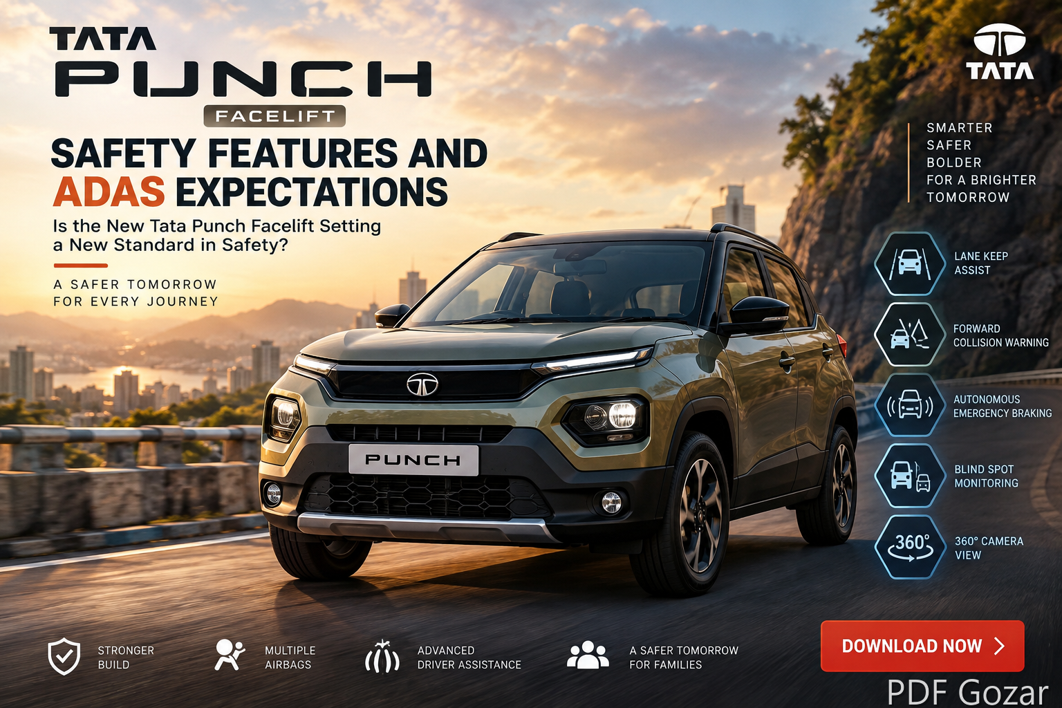 Tata Punch facelift safety features and ADAS expectations