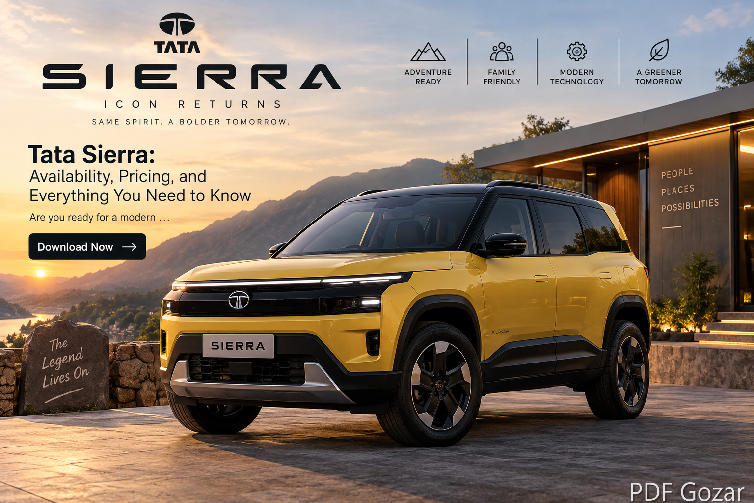 Tata Sierra availability and pricing in India (or global markets)