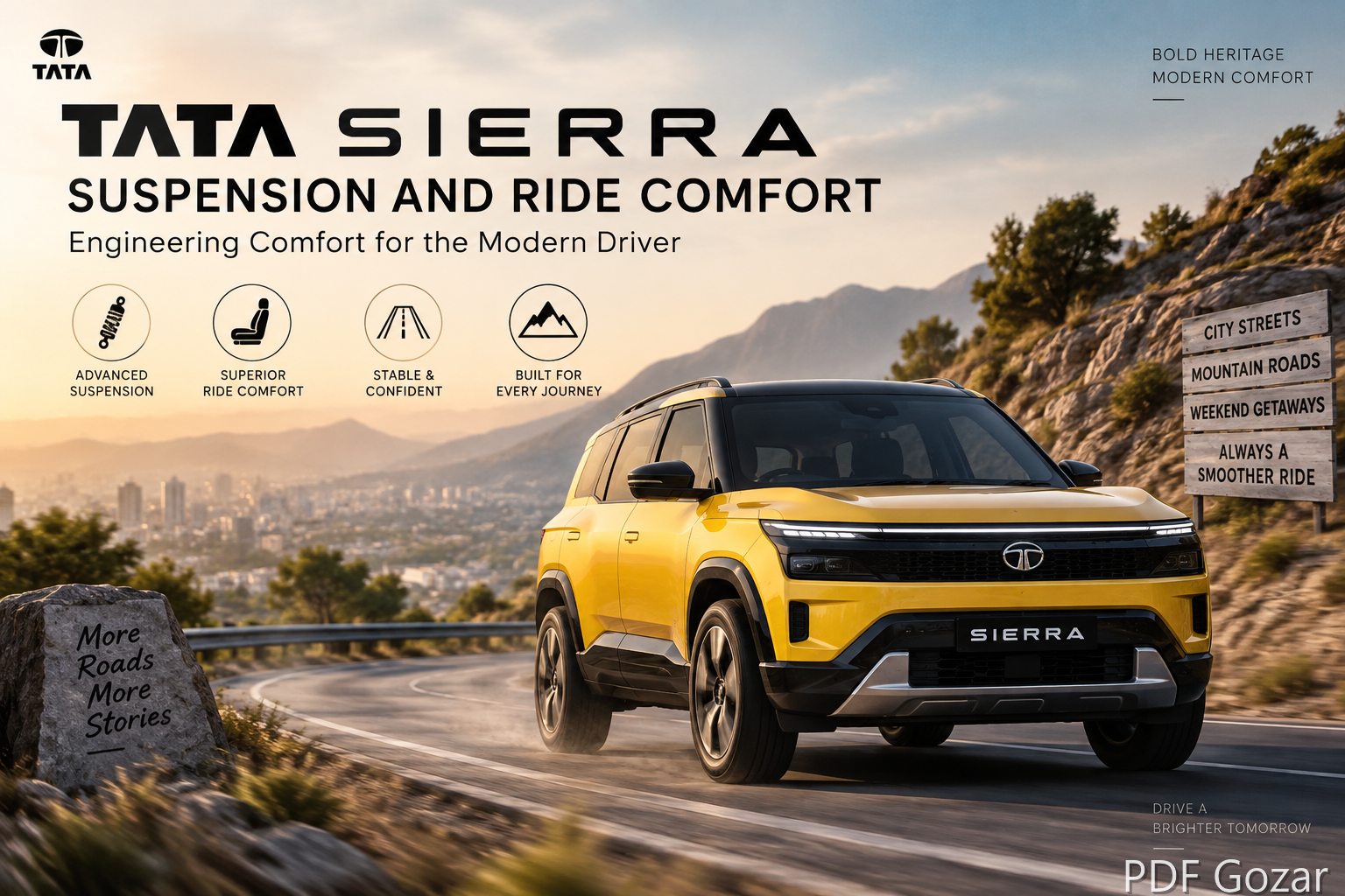 Tata Sierra Suspension and Ride Comfort