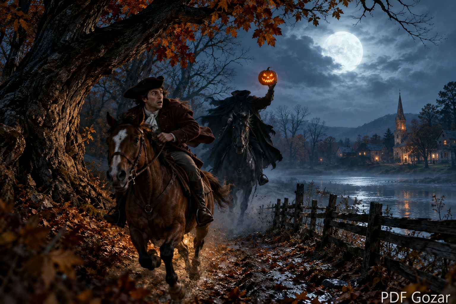 (PDF) The legend of sleepy hollow pdf by Washington Irving