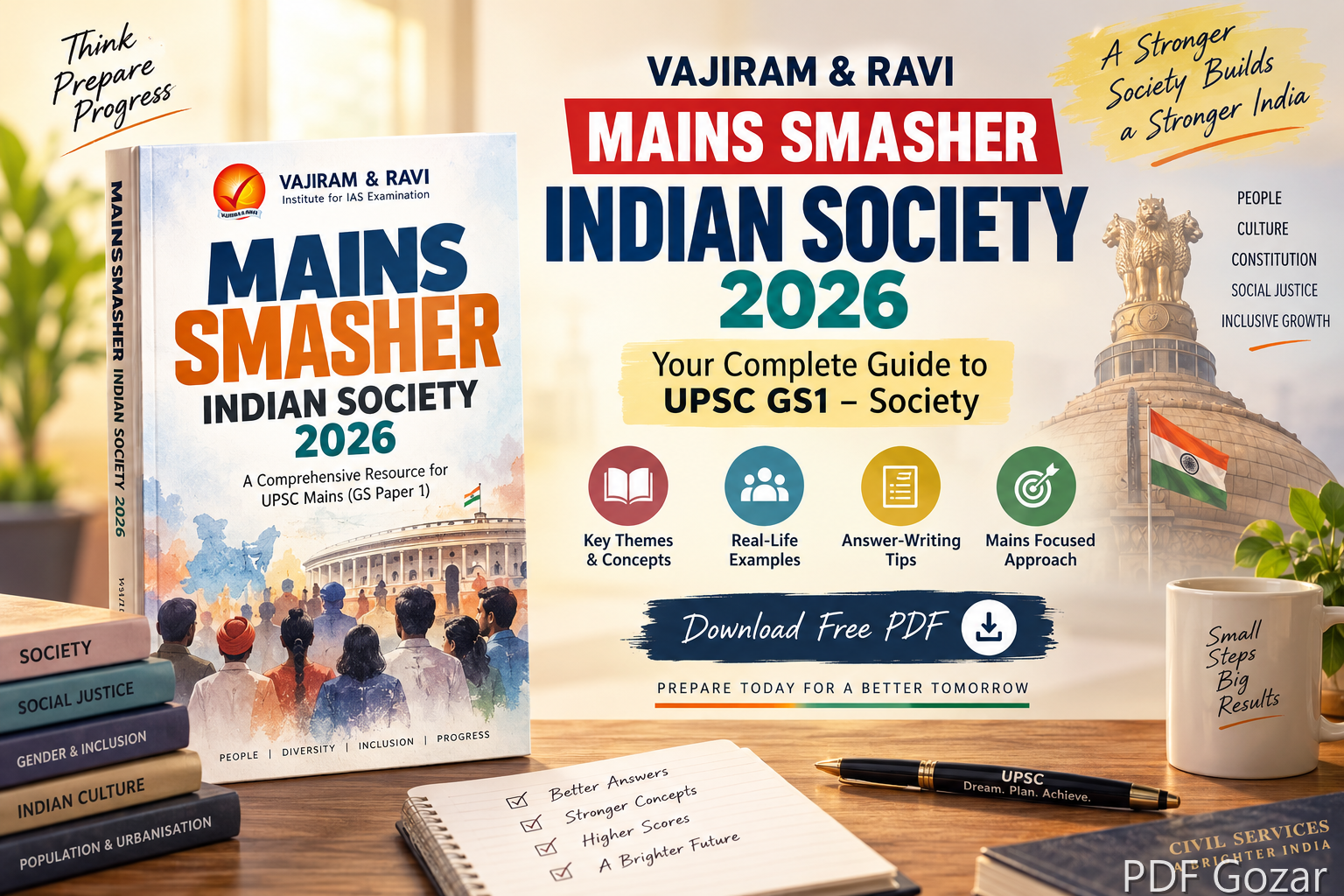 (PDF) Vajiram & Ravi Mains Smasher Indian Society 2026 Free Download