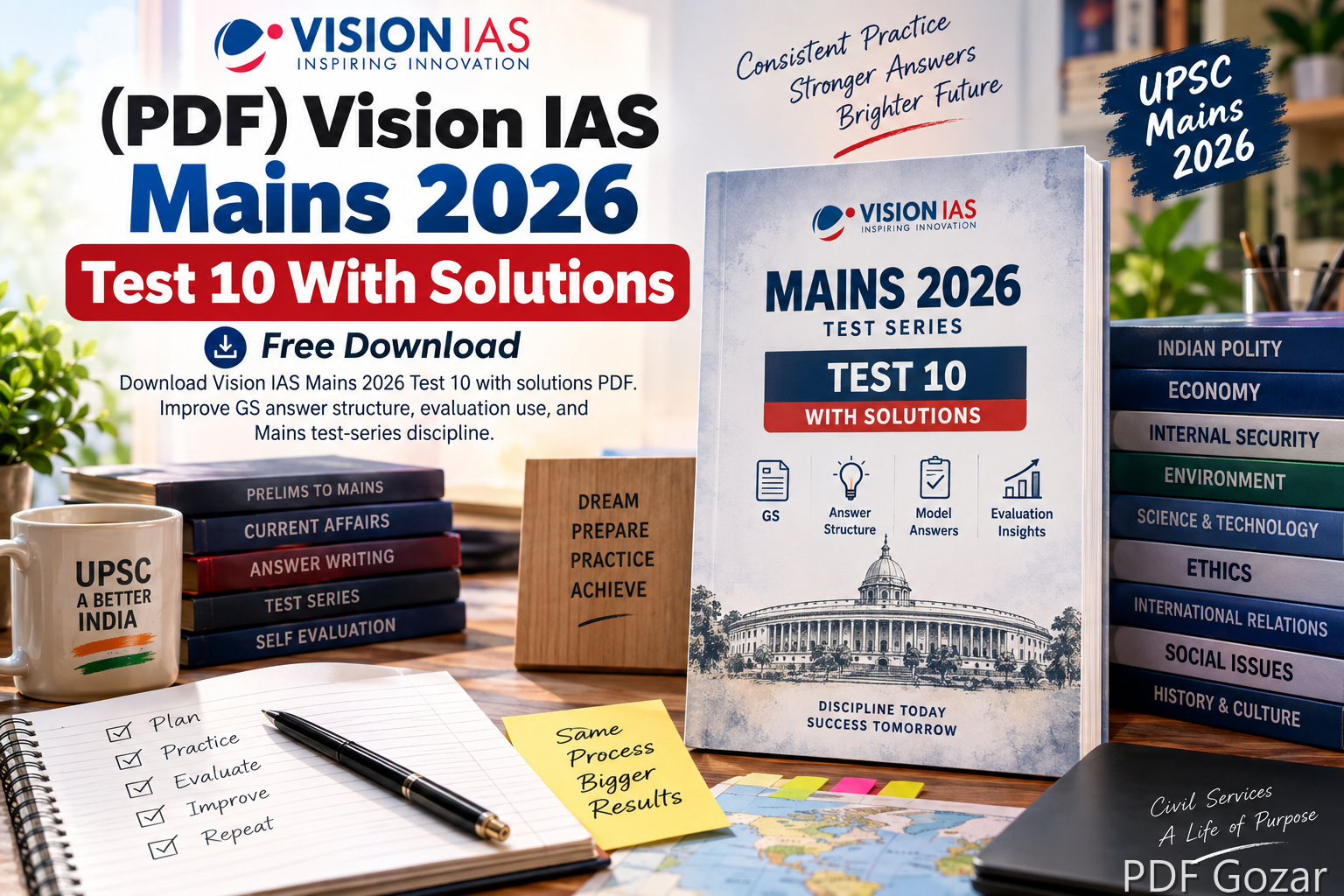 (PDF) Vision IAS Mains 2026 Test 10 With Solutions Free Download