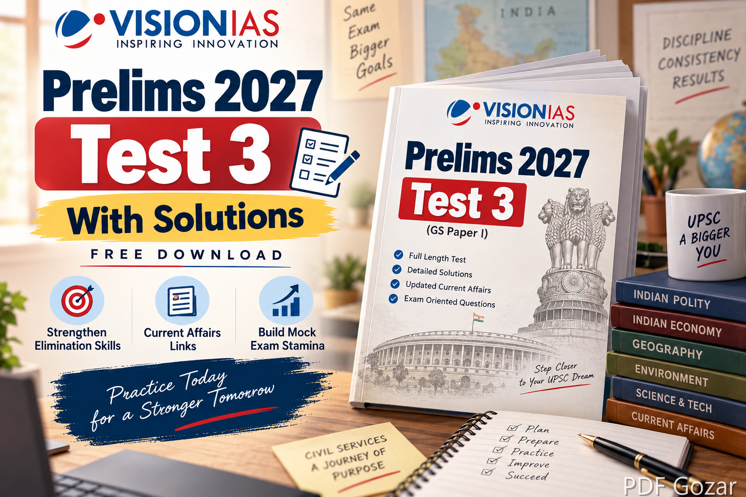 (PDF) Vision IAS Prelims 2027 Test 3 With Solutions Free Download