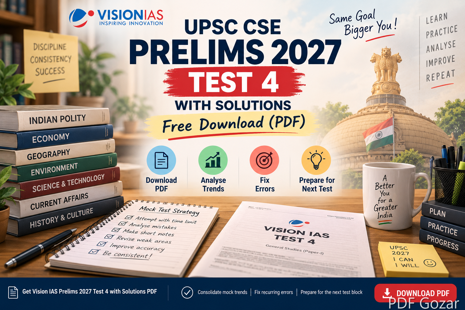 (PDF) Vision IAS Prelims 2027 Test 4 With Solutions Free Download