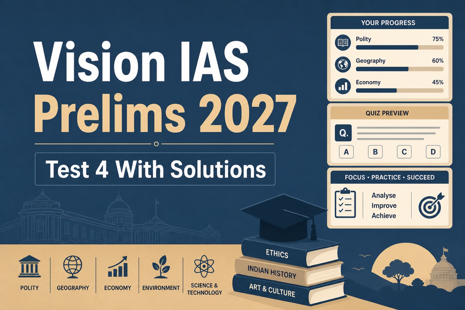 Vision IAS Prelims 2027 Test 4 With Solutions PDF