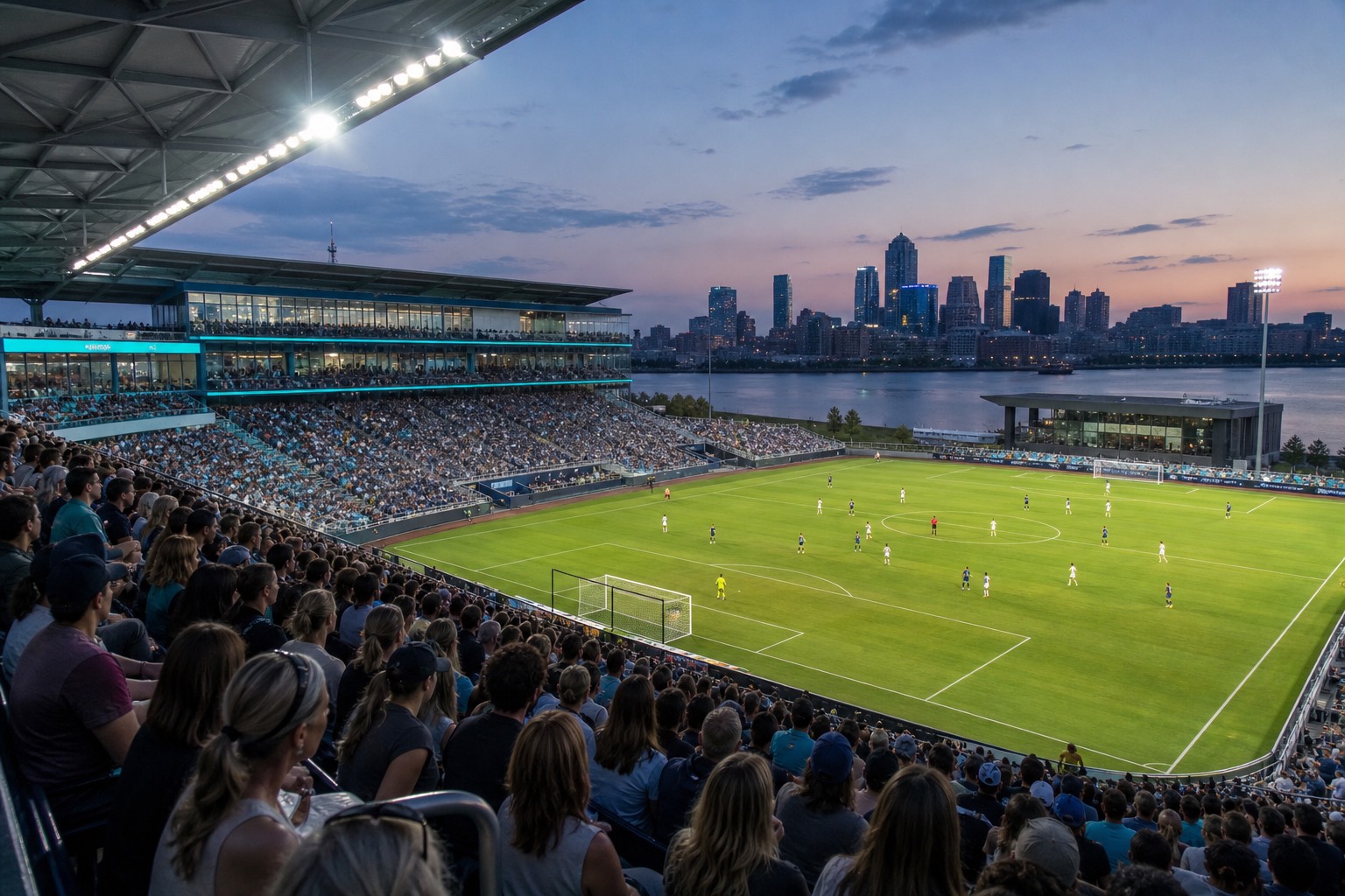 Kansas City Current CPKC Stadium riverfront