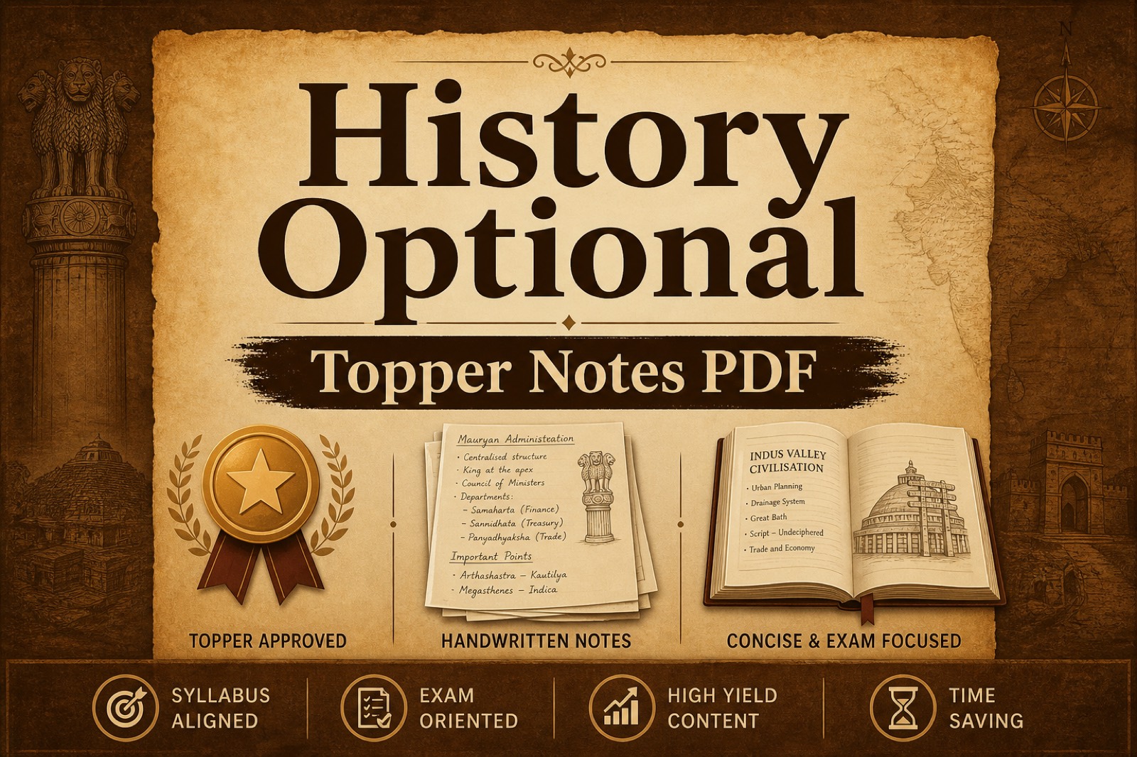 Surabhi Yadav History Optional Topper Notes PDF