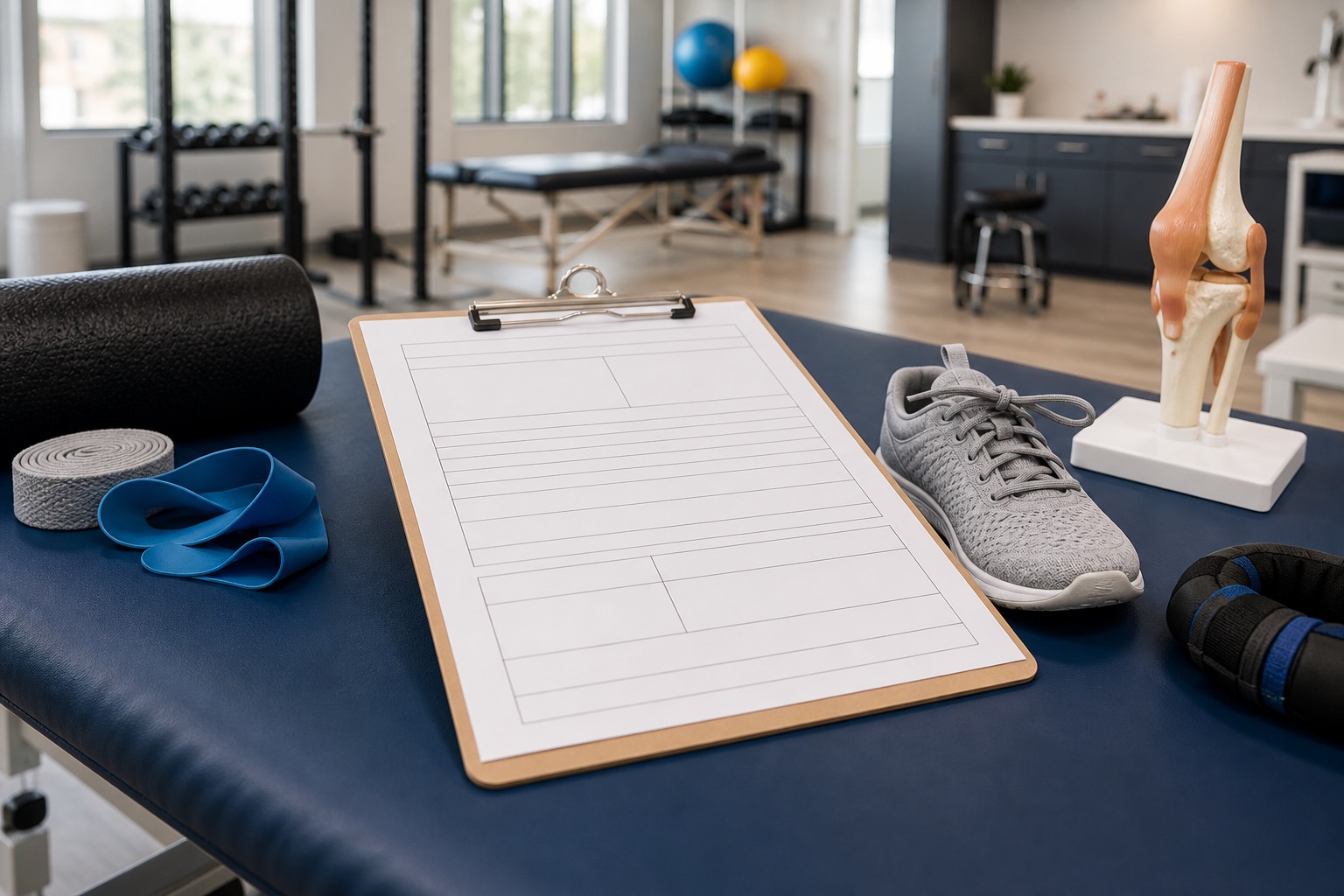 Lower Extremity Functional Scale LEFS PDF in a PT clinic