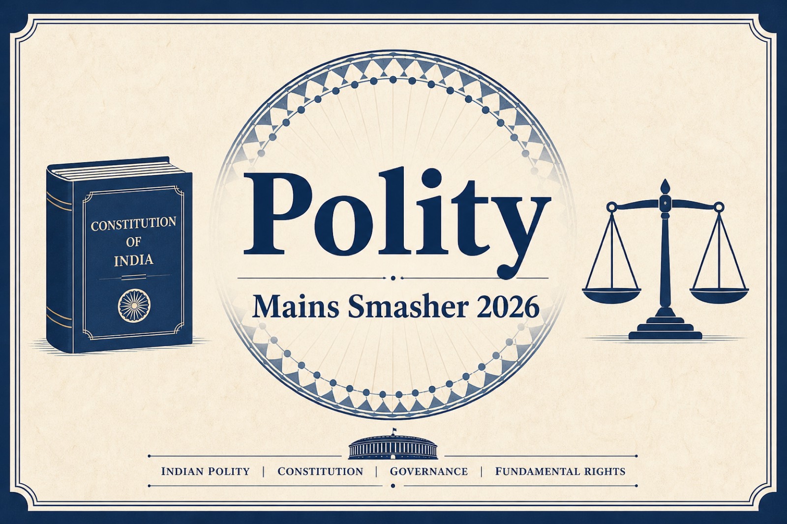 Vajiram & Ravi Mains Smasher Polity 2026 PDF