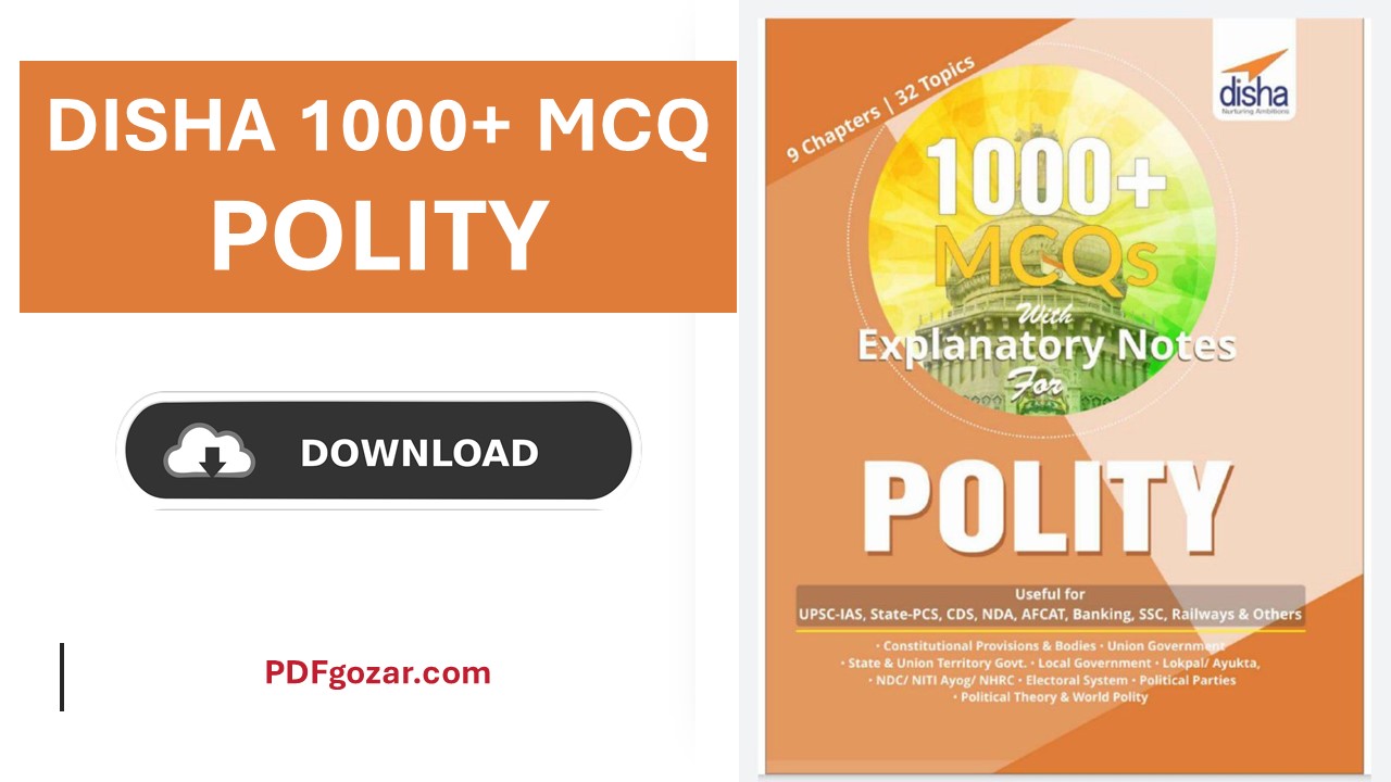 Disha 1000+ MCQ | DISHA POLITY MCQ PDF Free Download